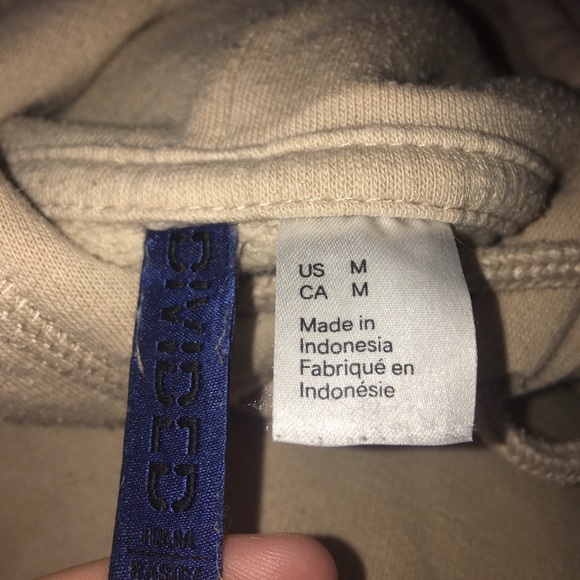 Tan Medium Hoodie - Picture 4 of 6